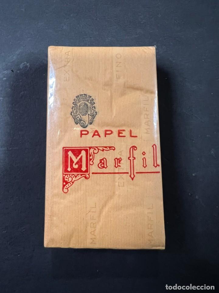Sammelleidenschaft Andere Papierartikel: MAZO DE PAPEL DE FUMAR. MARCA MARFIL. MEDIDAS APROXIMADAS: 8 X 4.5 CM