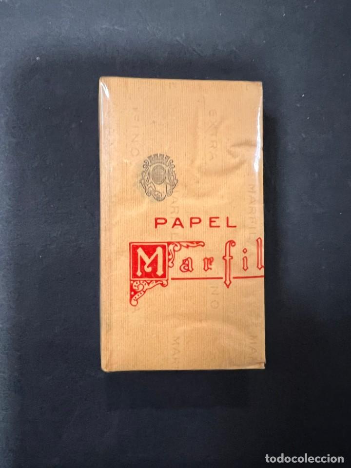 Sammelleidenschaft Andere Papierartikel: MAZO DE PAPEL DE FUMAR. MARCA MARFIL. MEDIDAS APROXIMADAS: 8 X 4.5 CM