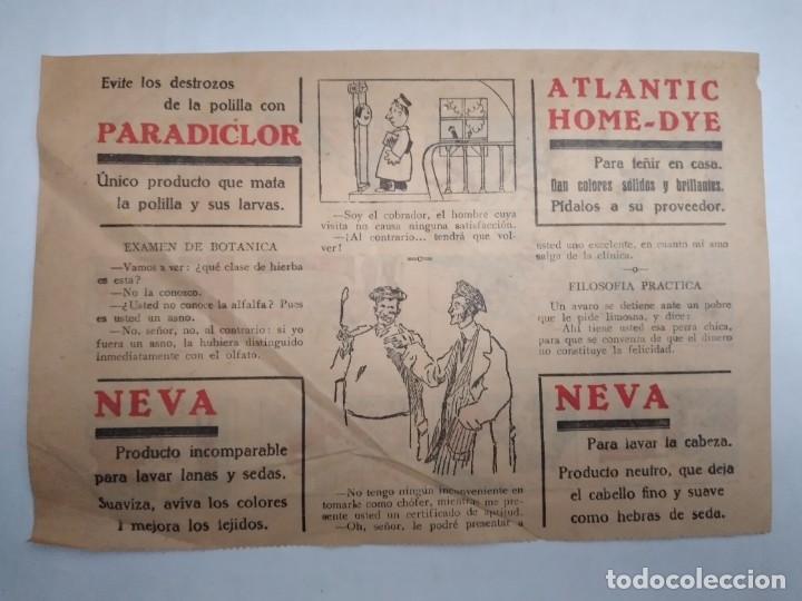 Otros Art&iacute;culos de Coleccionismo en Papel: PUBLICIDAD TINTE ATLANTIC HOME &ndash; DYE NEVA PARADICLOR 12 VI&Ntilde;ETAS
