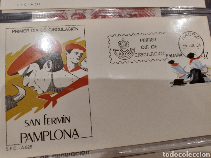 Otros Art&iacute;culos de Coleccionismo en Papel: Sobre primer dia de Circulacion San Fermin