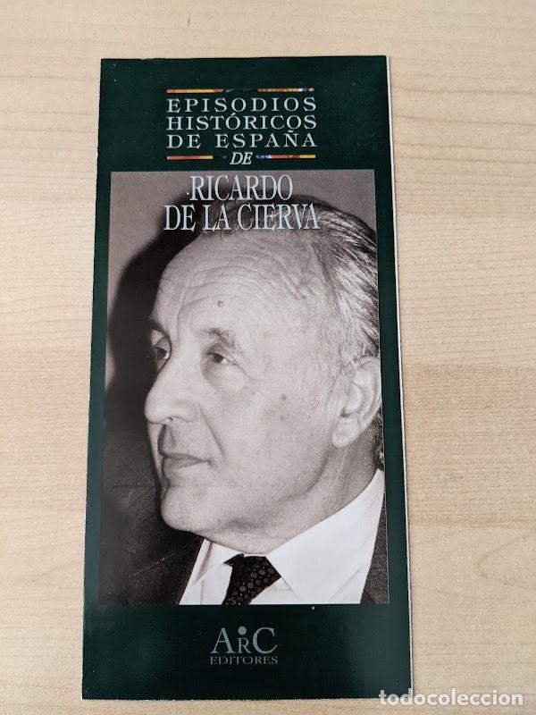 Paper Collecting Others: FOLLETO EPISODIOS HIST&Oacute;RICO DE ESPA&Ntilde;A DE RICARDO DE LA CIERVA