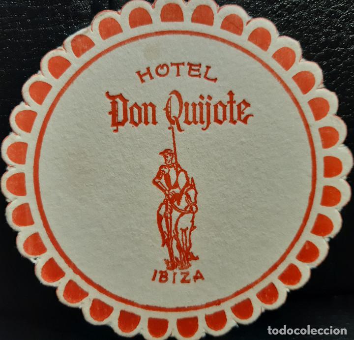 Otros Art&iacute;culos de Coleccionismo en Papel: HOTEL DON QUIJOTE - POSAVASOS - IBIZA - CERVEZA - REFRESCOS - SIDRA - BITTER