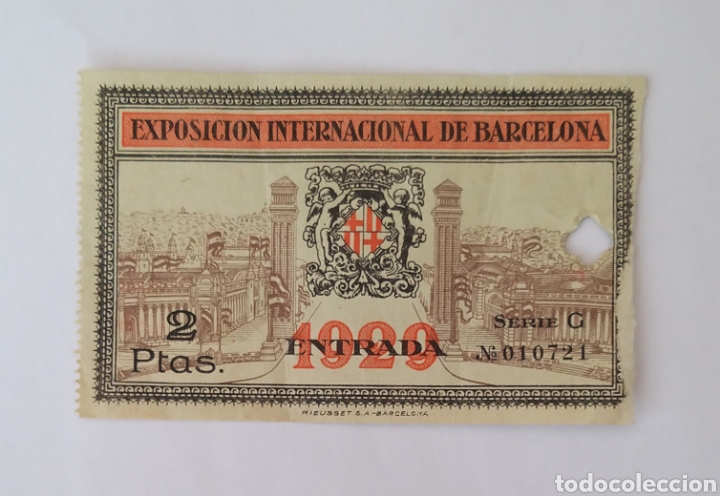 Otros art&iacute;culos de coleccionismo en papel: Exposici&oacute;n Internacional e Barcelona 1929