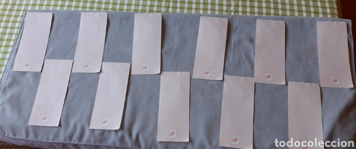 Otros Art&iacute;culos de Coleccionismo en Papel: LOTE 11 HOJAS CAMBIO PEQUE&Ntilde;AS FRESA A&Ntilde;OS 90 COMPRA MINIMA 5&euro;