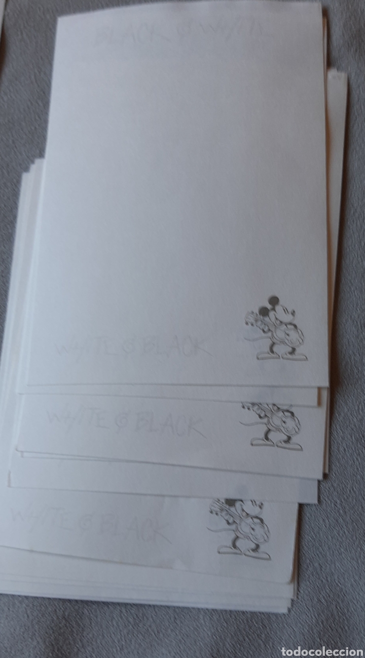 Collectionnisme Papier divers: LOTE 30 HOJAS CAMBIO PEQUE&Ntilde;AS MICKEY MOUSE A&Ntilde;OS 90 COMPRA MINIMA 5&euro;