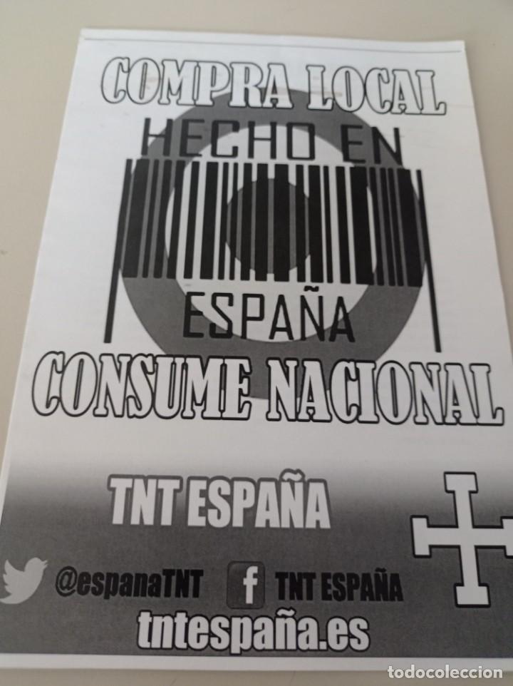 Otros art&iacute;culos de coleccionismo en papel: PASQU&Iacute;N D-A-5 2 CARAS COMPRA LOCAL, CONSUME NACIONAL TNT ESPA&Ntilde;A REF. UR MES 9