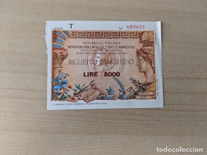 Paper Collecting Others: BIGLIETTO D'INGRESSO