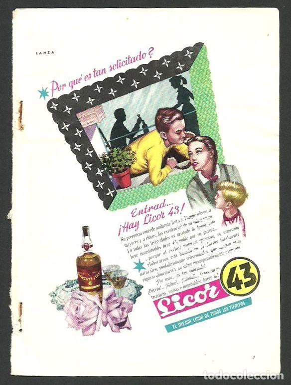 Otros Art&iacute;culos de Coleccionismo en Papel: Recorte Publicitario - Licor 43 - Publicidad revista prensa peri&oacute;dico antiguo