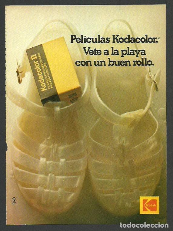 Otros Art&iacute;culos de Coleccionismo en Papel: Recorte Publicitario - Kodacolor Kodak Fill - Publicidad revista prensa peri&oacute;dico antiguo