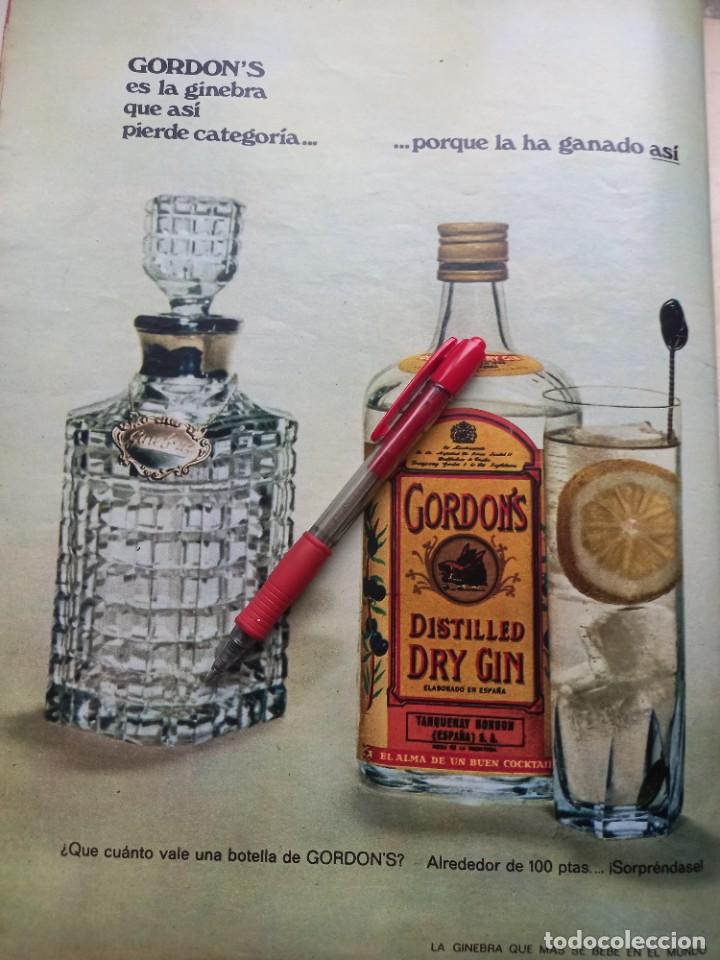 Otros art&iacute;culos de coleccionismo en papel: PUBLICIDAD VINTAGE. ANUNCIO DE GINEBRA GORDON&acute;S. 26,5X34 CM. EXTRAIDO DE REVISTA 1968