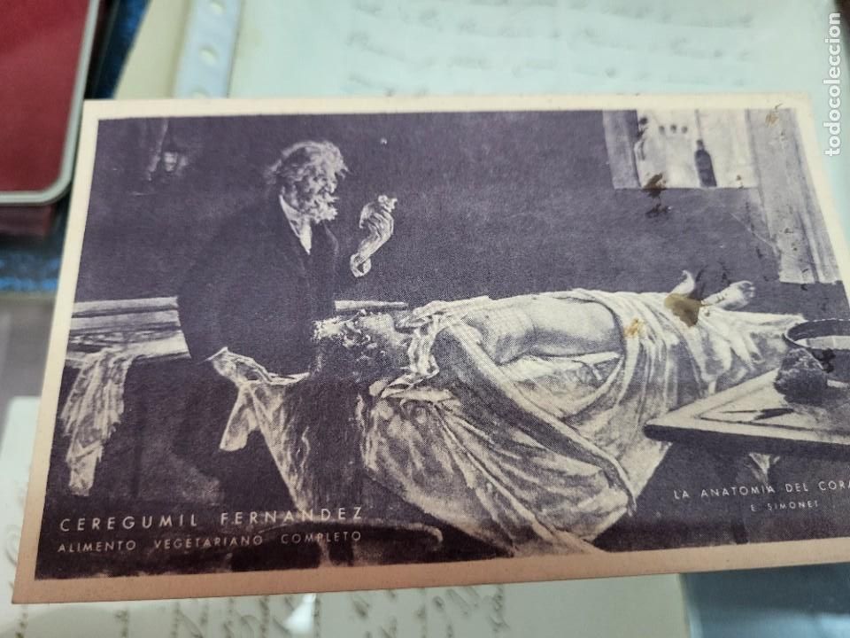 Outros artigos de papel: ANTIGUA PUBLICIDAD FARMACEUTICA FARMACIA CEREGUMIL FERNANDEZ