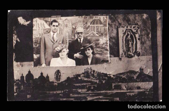 Otros Art&iacute;culos de Coleccionismo en Papel: *** CURIOSA FOTO ANTIGUA 1944 RECUERDO DEL SANTUARIO DE GUADALUPE DE M&Eacute;XICO ***