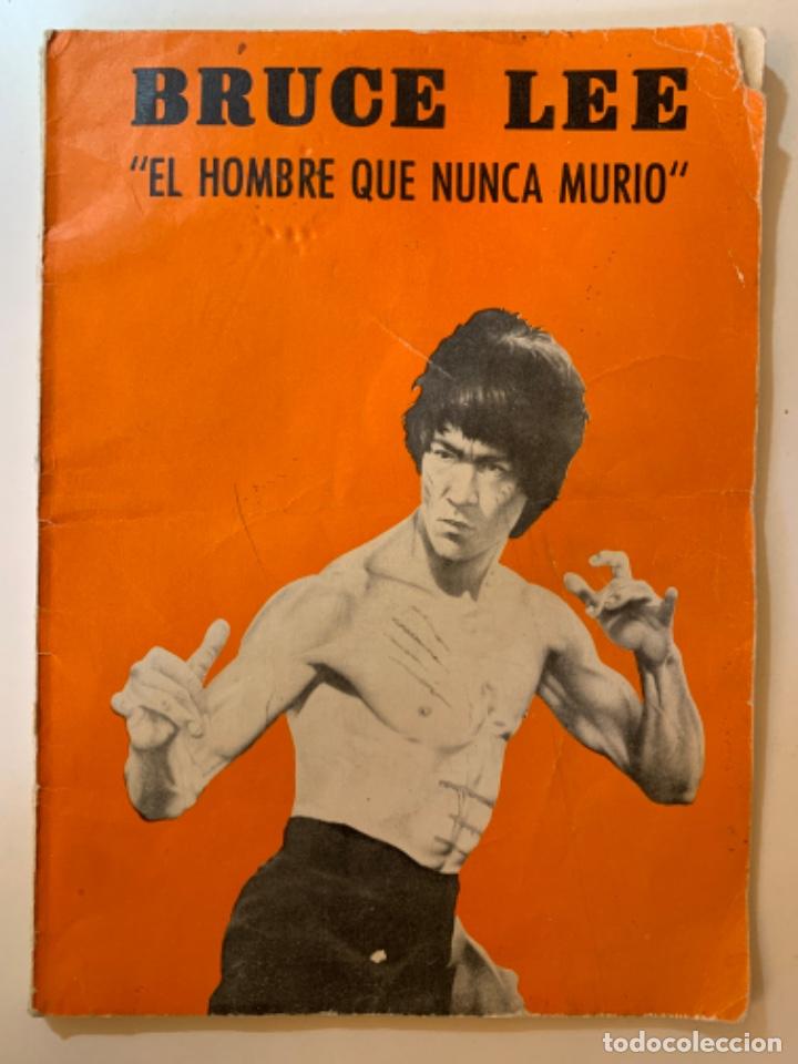Otros Art&iacute;culos de Coleccionismo en Papel: Bruce Lee, El hombre que nunca muri&oacute;, por Sho Dan, Ed. Demiguel, 1978, 40 p&aacute;ginas, tapas blandas