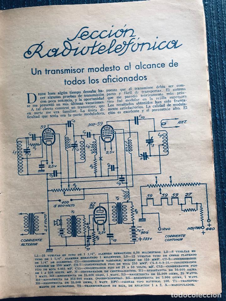 Otros Art&iacute;culos de Coleccionismo en Papel: Art&iacute;culo de revista a&ntilde;o 1935. Electr&oacute;nica antigua, construye un transmisor. 3 p&aacute;ginas. Buen estado.