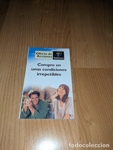 Paper Collecting Others: FOLLETO D&Iacute;PTICO OFERTA ACCIONES TELEF&Oacute;NICA 1996
