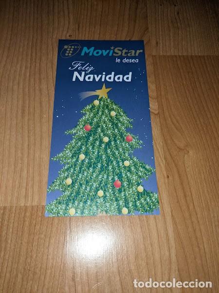 Paper Collecting Others: FOLLETO MOVISTAR LE DESEA FELIZ NAVIDAD