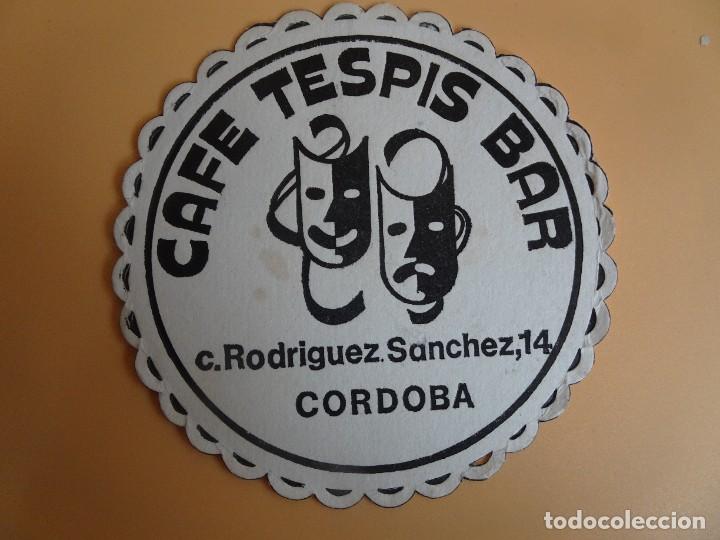 Otros art&iacute;culos de coleccionismo en papel: POSAVASOS ,BAR CAFE TESPIS , C&Oacute;RDOBA