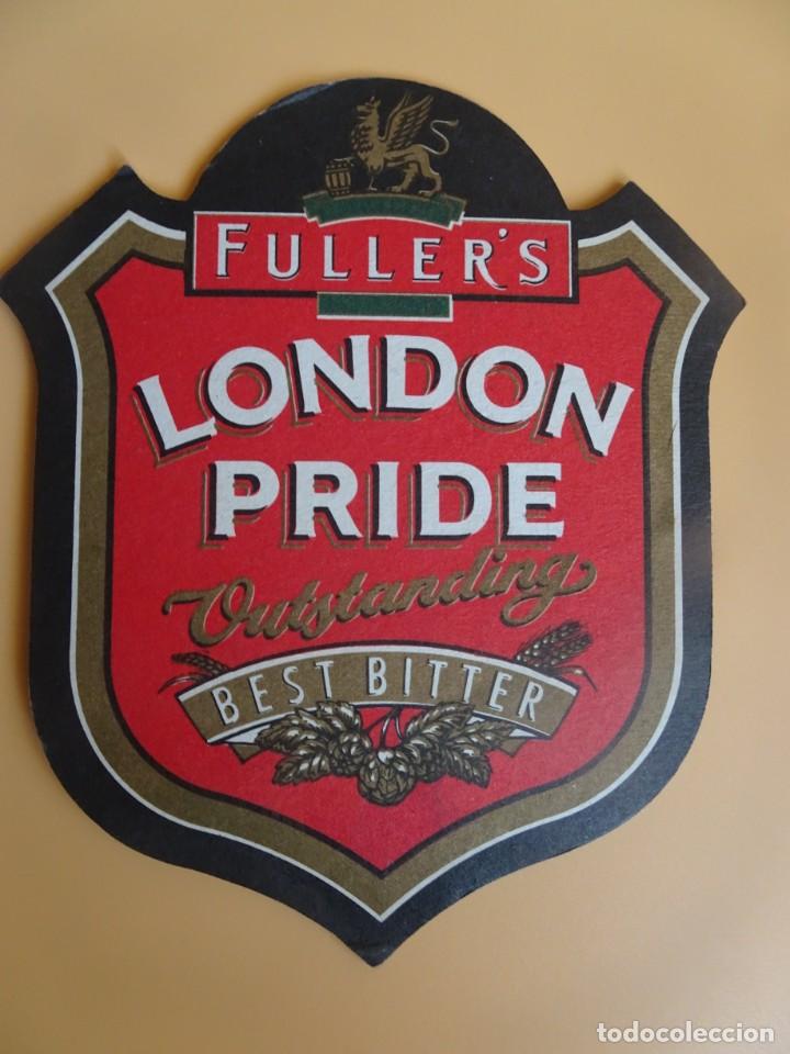 Otros art&iacute;culos de coleccionismo en papel: POSAVASOS CERVEZA FULLER&acute;S LONDON PRIDE