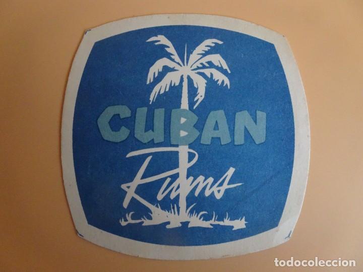 Otros art&iacute;culos de coleccionismo en papel: POSAVASOS CUBAN RUNS