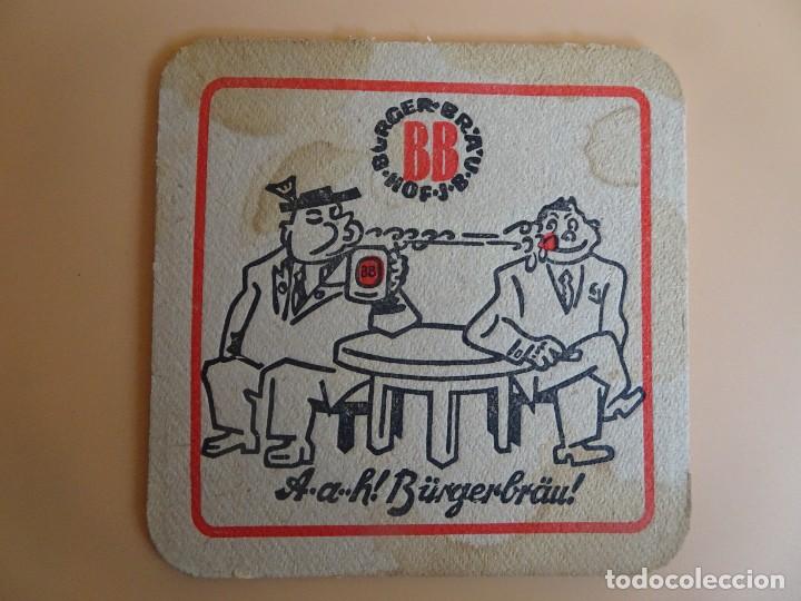 Otros art&iacute;culos de coleccionismo en papel: POSAVASOS ,B&Uuml;RGUER BR&Auml;U