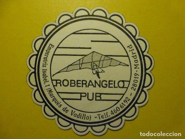Paper Collecting Others: Posavasos Caf&eacute; Bar - Pub - Roberangelo Pub - Emperatiz Isabel, 1 - Madrid