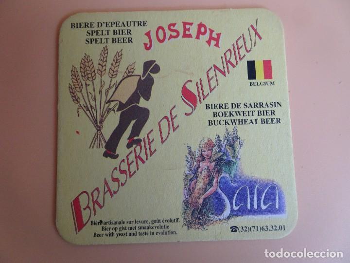 Otros art&iacute;culos de coleccionismo en papel: POSAVASOS BRASSERIE SILENRIEUX, B&Eacute;LGICA