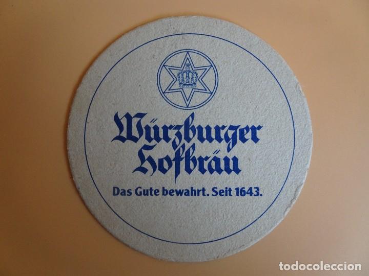 Otros art&iacute;culos de coleccionismo en papel: POSAVASOS CERVEZA W&Uuml;RZBURGER HOFBR&Auml;U