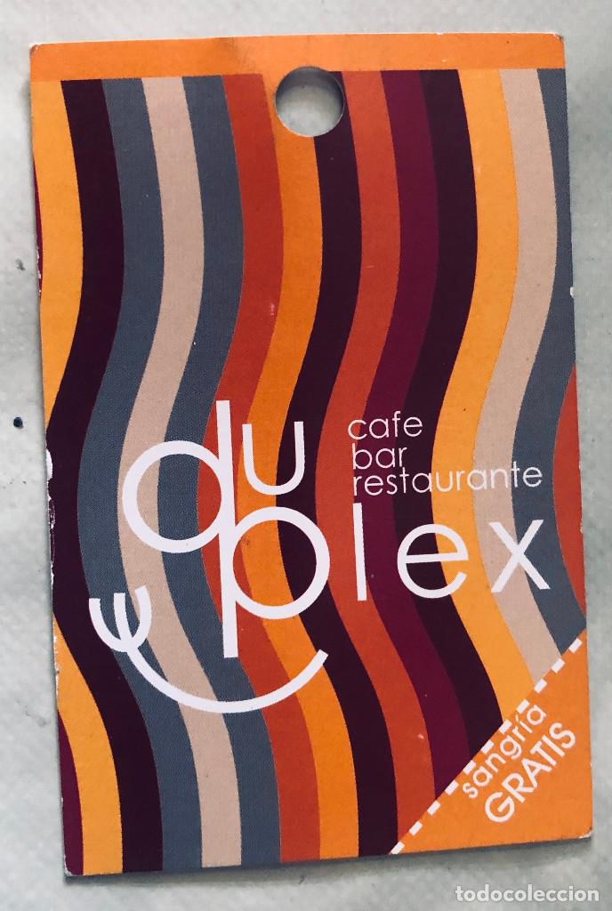 Otros Art&iacute;culos de Coleccionismo en Papel: Tarjeta publicitaria de Duplex Restaurante, Sevilla, Andaluc&iacute;a. A&ntilde;o 2004.