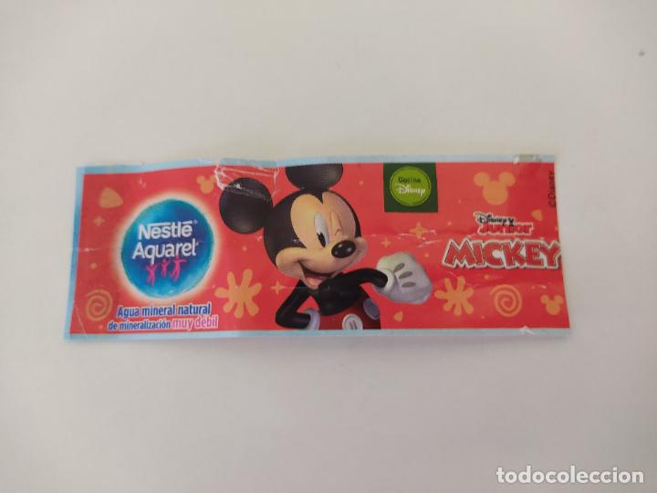 Otros art&iacute;culos de coleccionismo en papel: ENVOLTORIO ETIQUETA PUBLICIDAD AGUA AQUAREL NESTL&Eacute; DISNEY JUNIOR MICKEY MOUSE