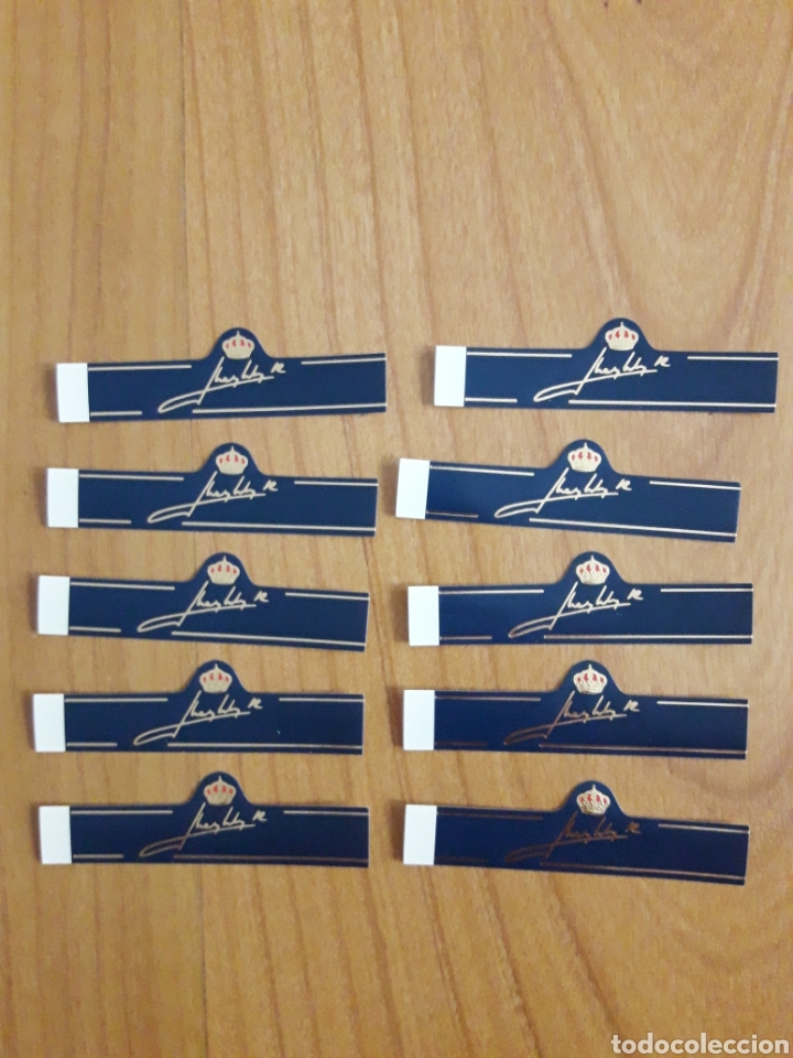 Otros Art&iacute;culos de Coleccionismo en Papel: 10 VITOLAS PUROS REY DE ESPA&Ntilde;A JUAN CARLOS I. PERFECTO ESTADO