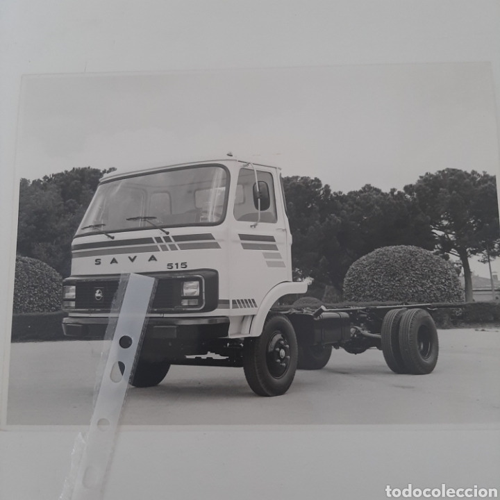 Otros art&iacute;culos de coleccionismo en papel: Fotograf&iacute;a furgoneta sava pegaso 515