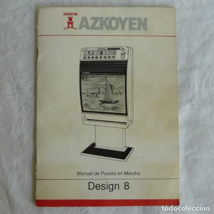 Otros Art&iacute;culos de Coleccionismo en Papel: Manual de puesta en marcha maquina de tabaco Azcoyen Design 8, 14 p&aacute;ginas
