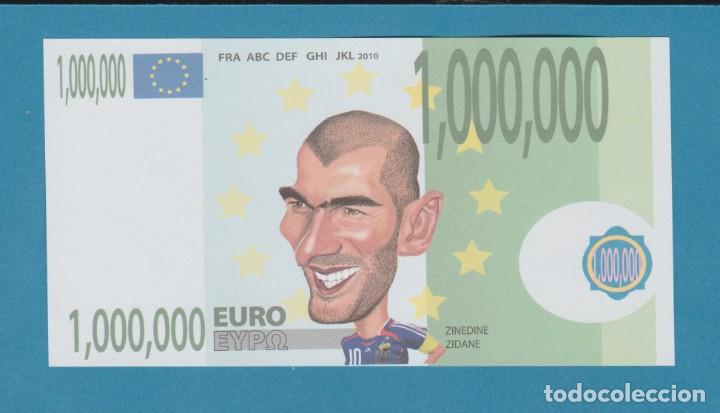 Otros Art&iacute;culos de Coleccionismo en Papel: BILLETE ZINEDINE ZIDANE , UN MILLON DE EUROS.