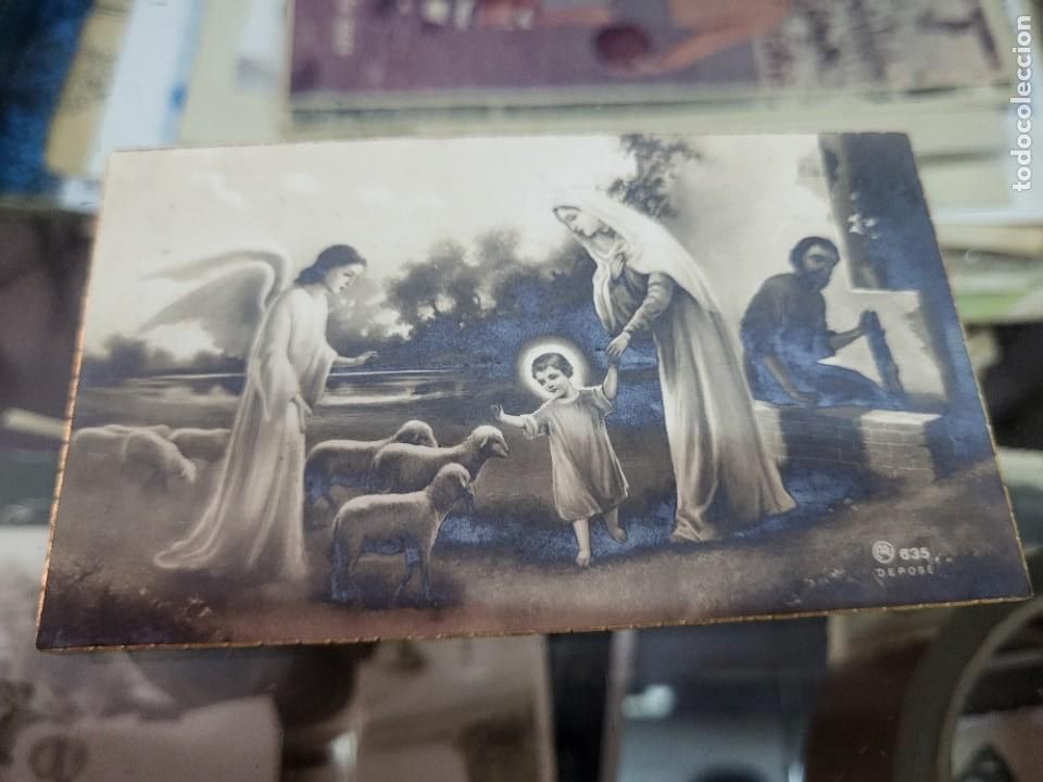 Outros artigos de papel: ANTIGUA ESTAMPA RELIGIOSA COMUNION TREJO MARTINEZ CARTAGENA MURCIA 1933