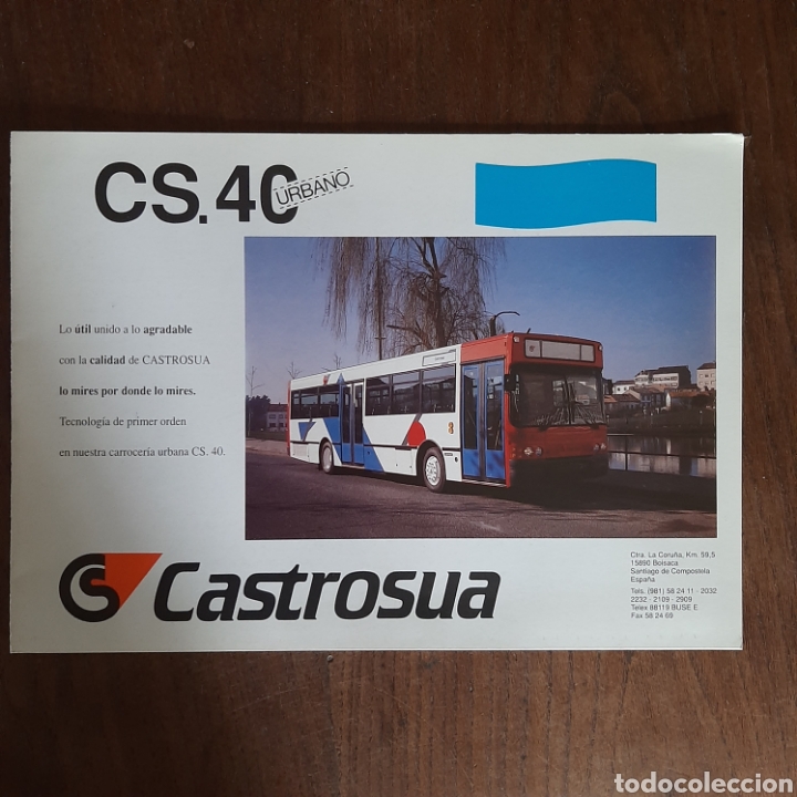 Outros artigos de papel: Cat&aacute;logo carrocer&iacute;as castrosua Cat&aacute;logo 40 autobus autocar