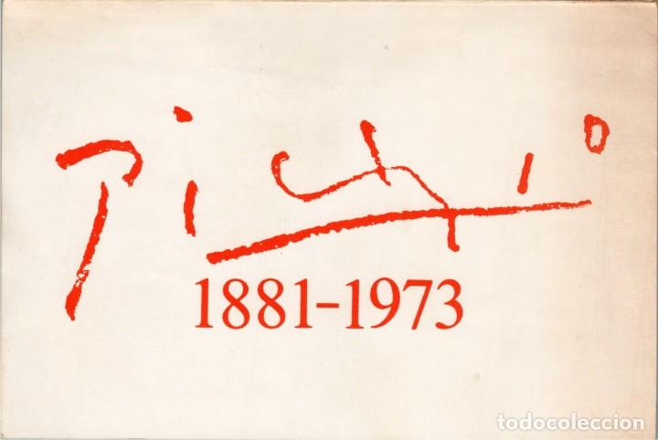 Paper Collecting Others: Pablo Picasso 1881-1973. Exposici&oacute;n Antol&oacute;gica - Invitaci&oacute;n Inauguraci&oacute;n Narc&iacute;s Serra - 165x110mm