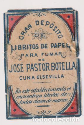 Paper Collecting Others: Parte de Envoltura. Gran dep&oacute;sito de Libritos de Papel para fumar, J. Pastor Botella