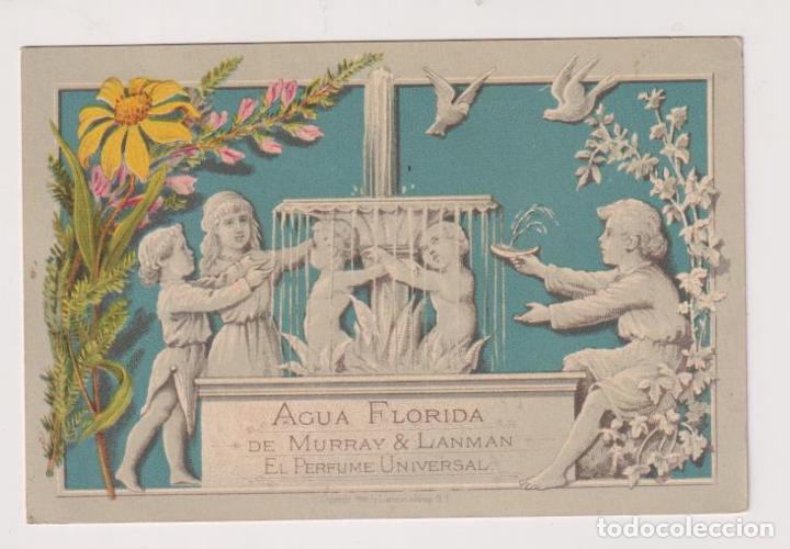 Paper Collecting Others: Cromo Tarjeta (11,5x7,5) Agua Florida de Murray & Lanman. Perfumer&iacute;a Jos&eacute; Espejo