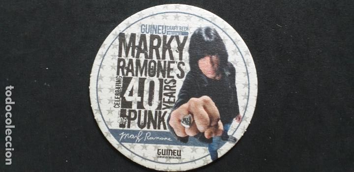 Outros artigos de papel: POSAVASOS-V28-III-90MM-MARKY RAMONES