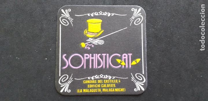 Sammelleidenschaft Andere Papierartikel: POSAVASOS-V28-III-85MM-SOPHISTICAT-LA MALAGUETA-MALAGA