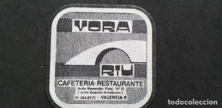 Sammelleidenschaft Andere Papierartikel: POSAVASOS-V28-III-90MM-CAFETERIA VORA-RIU-VALENCIA