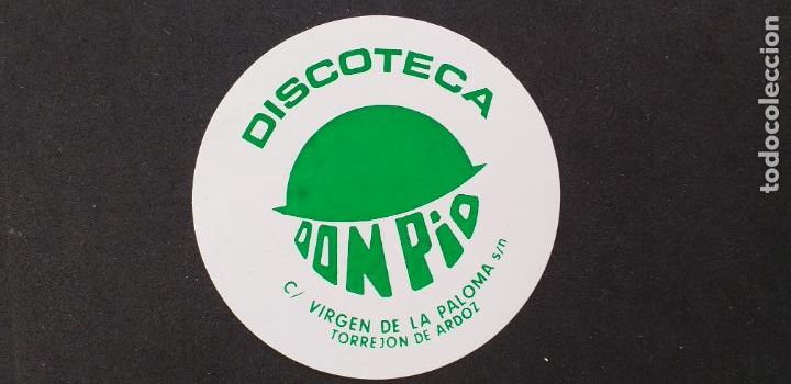 Sammelleidenschaft Andere Papierartikel: POSAVASOS-V28-III-85MM-DISCOTECA DON PIO-TORREJON DE ARDOZ-PLASTICO