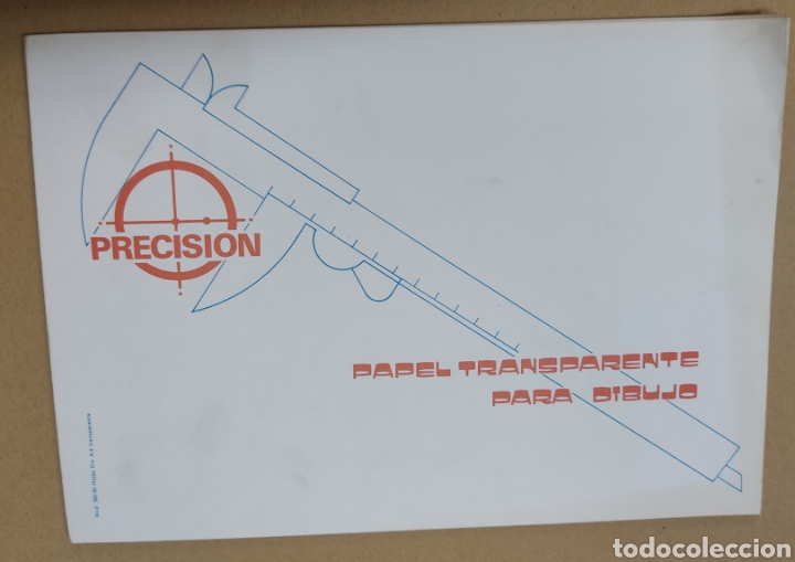 Altri oggetti di carta: Bloc papel transparente para dibujo, Precision modelo 300, 50 hojas Din A4