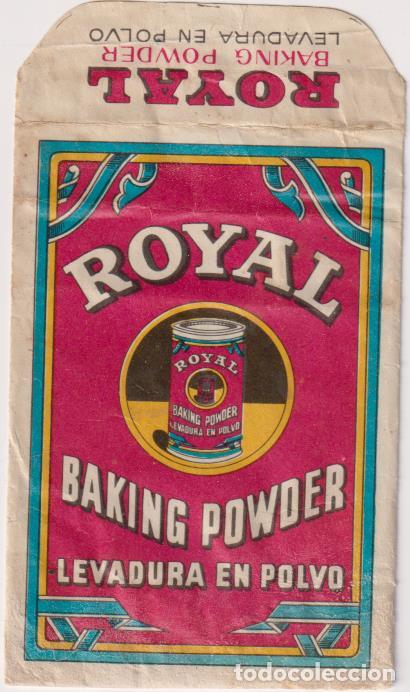 Paper Collecting Others: Antiguo sobre vac&iacute;o de Levadura en Polvo Royal