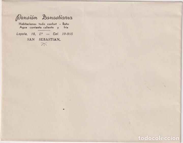Paper Collecting Others: Sobre y Papel con Membrete. Hotel Donostiarra. San Sebasti&aacute;n. SIN USAR