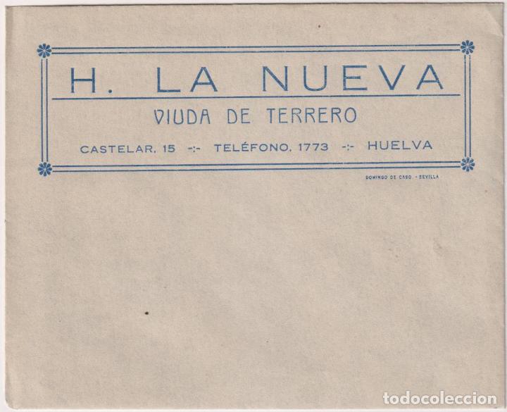 Paper Collecting Others: Sobre y Papel con Membrete. Hotel La Nueva. Huelva. SIN USAR