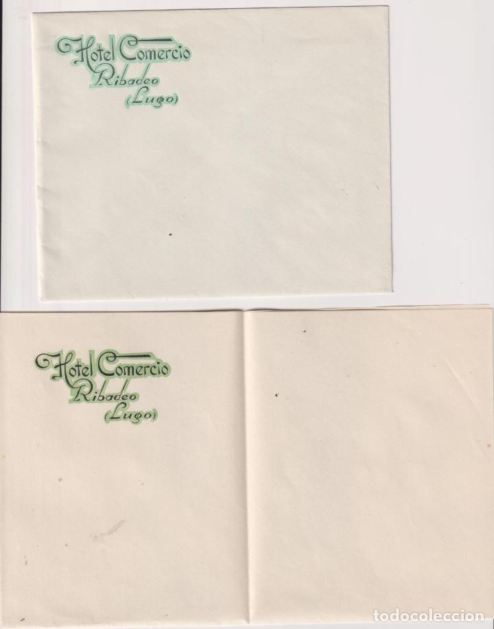 Paper Collecting Others: Sobre y Papel con Membrete. Hotel Comercio. Ribadeo (Lugo) SIN USAR