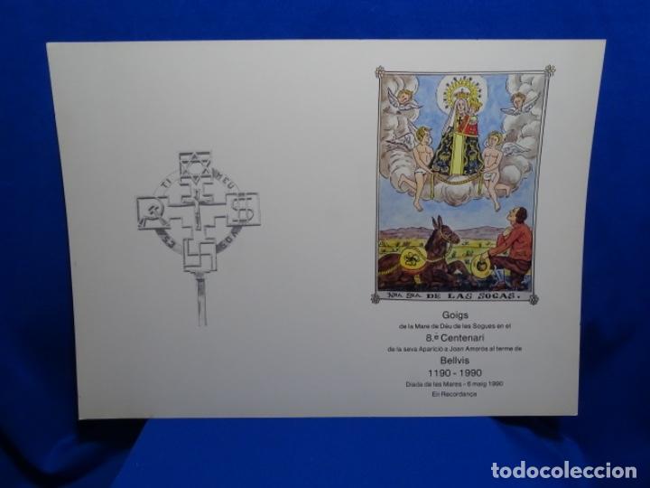 Otros Art&iacute;culos de Coleccionismo en Papel: GOIG NUESTRA SE&Ntilde;ORA DE LAS SOGAS. MARE DE DEU DE LES SOGUES. BELLV&Iacute;S 1190-1990.