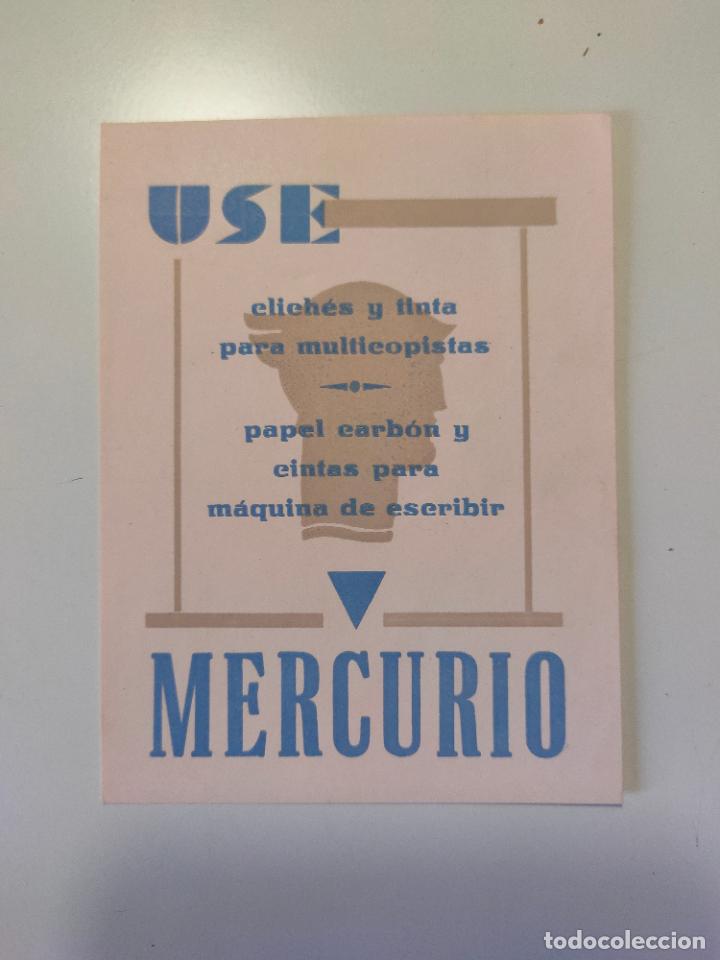 Altri oggetti di carta: USE CLICHES Y TINTA PARA MULTICOPISTAS PAPEL CARBON Y CINTAS PARA MAQUINA DE ESCRIBIR MERCURIO PUBLI