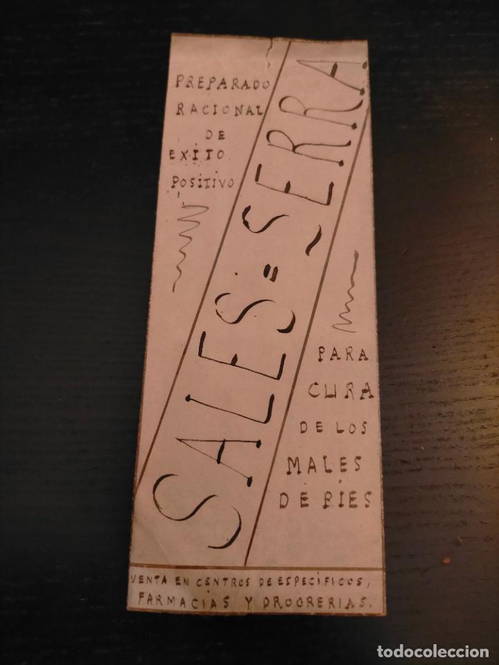 Paper Collecting Others: PREPARADO RACIONAL DE EXITO POSITIVO SALES SERRAPARA CURA DE LOS MALES DE PIES VENTA EN FARMACIAS
